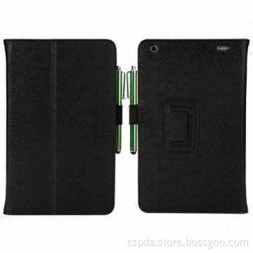 Latest Back Standing Book Leather Cases for Lenovo Miix 2, with Pen Slot